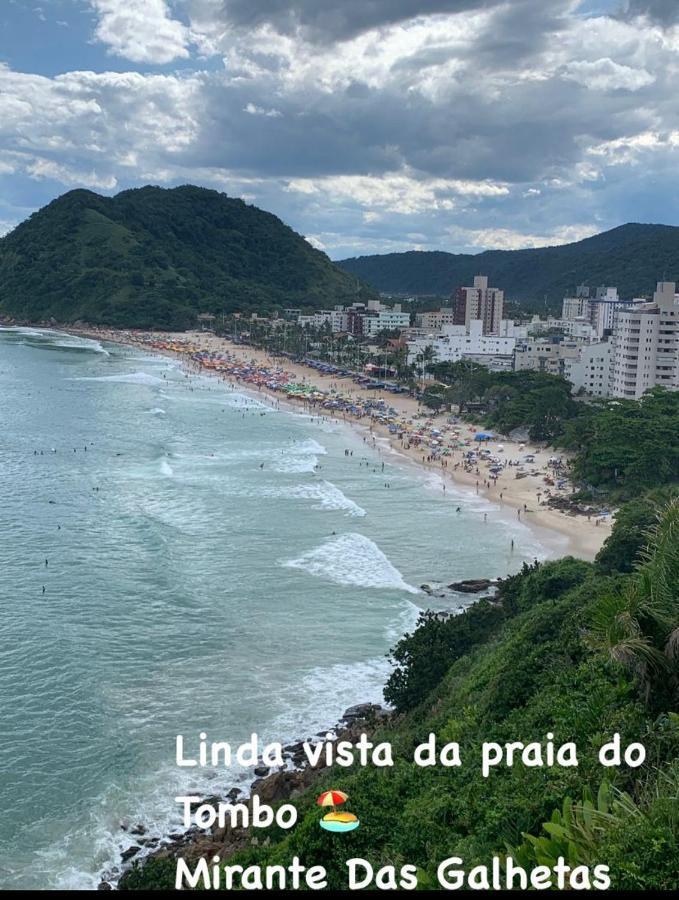 Apto 1 Suite A 30 Mts. Da Praia Do Tombo - גוארויה מראה חיצוני תמונה